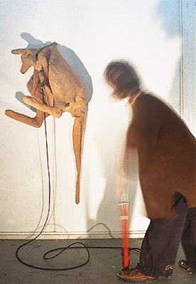 Blow Job, latex, pump, air 1994