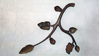 Garden, 2001,wood, 2.5m x 2m x.1